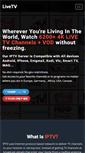 Mobile Screenshot of livetvonlinestreaming.com